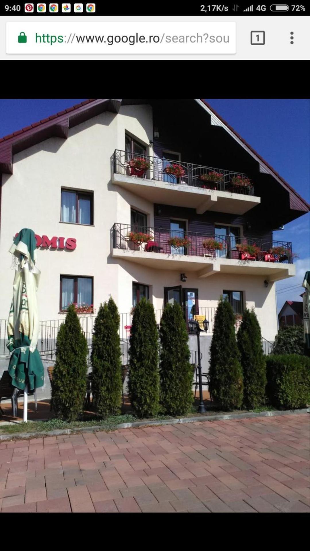Tomis Pensiune Băile Felix Exteriör bild